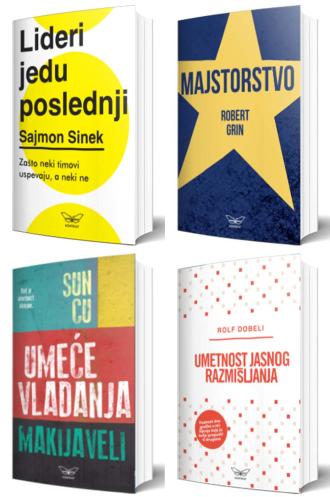 akcija za samorazvoj (30 popusta) nikolo makijaveli sun cu robert grin rolf dobeli sajmon sinek