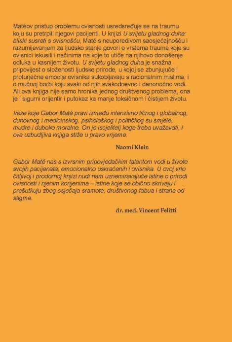 u svijetu gladnog duha gabor mate